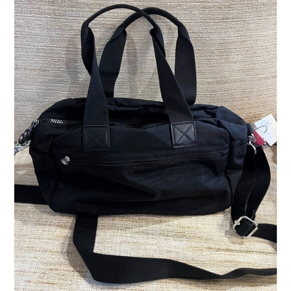 Kipling Defea Black Shoulder Crossbody Messenger Bag NWT NEW Size Medium - Picture 9 of 13